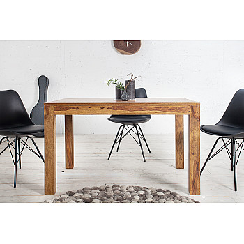 Rozkladací jedálenský stôl 20976 120/200x80cm Masív drevo Palisander Rozkladací jedálenský stôl 20976 120/200x80cm Masív drevo Palisander