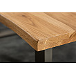 Jedálenský stôl 39436 180x90cm Masív drevo Divoký Dub