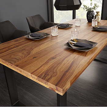 Jedálenský stôl 40818 180x90cm Masív drevo Palisander