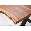Jedálenský stôl 40191 220x100cm Masív drevo Palisander