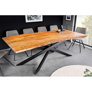 Jedálenský stôl Mammut 43783 200x100cm Masív drevo Acacia