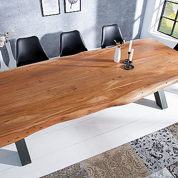 Jedálenský stôl Mammut X 240x105cm drevo Acacia