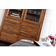 Komoda/Vitrína 22685 120cm Drevo Sheesham/Palisander Komoda/Vitrína 22685 120cm Drevo Sheesham/Palisander