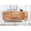 Komoda 38420 145cm Drevo Acacia Retro
