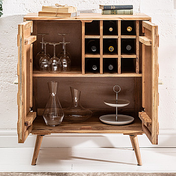 Komoda/Bar 39740 Drevo Acacia