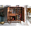 Komoda/Wine-Bar 39951 Drevo Acacia