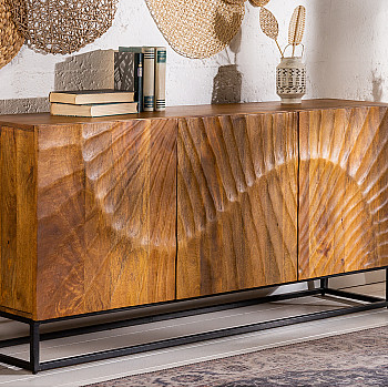 Komoda 41400 140cm Scorpion Drevo Mango