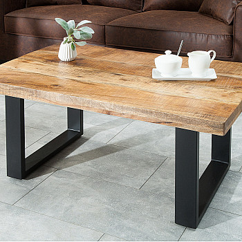 Konferenčný stôl 38662 100x60cm Drevo Mango