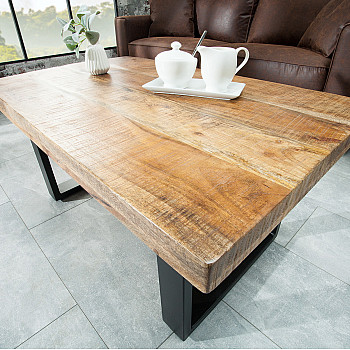 Konferenčný stôl 38662 100x60cm Drevo Mango