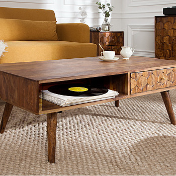 Konferenčný stôl 39743 110x60cm Drevo Palisander - PRODUKT JE SKLADOM U NÁS - 1Ks