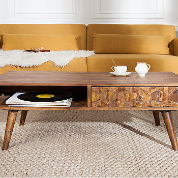 Konferenčný stôl 39743 110x60cm Drevo Palisander - PRODUKT JE SKLADOM U NÁS - 1Ks