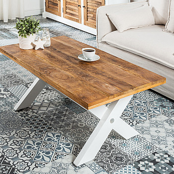 Konferenčný stôl 39775 Long Island 110x60cm Drevo Mango