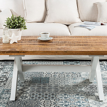 Konferenčný stôl 39775 Long Island 110x60cm Drevo Mango