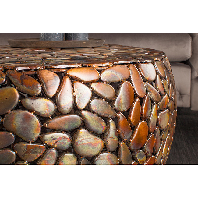 Konferenčný stôl 41434 80x85cm Aluminium Copper Konferenčný stôl 41434 80x85cm Aluminium Copper