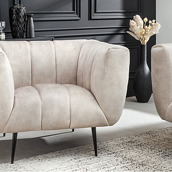 Kreslo 43267 Noblesse Zamat Champagner