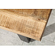 Lavica 38666 170cm Masív drevo Mango prírodná Lavica 38666 170cm Masív drevo Mango prírodná