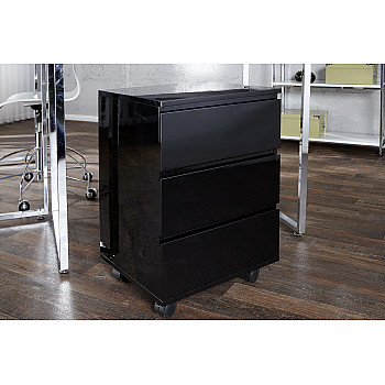 PC - kontajner - skrinka 17519 Čierny vysoký lesk - PRODUKT JE SKLADOM U NÁS - 1Ks