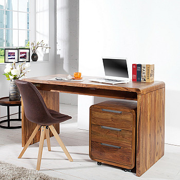 PC - stolík 43753 120x60cm Masív drevo Palisander