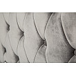 Posteľ 38968 180x200cm Zamat Strieborno šedá Posteľ 38968 180x200cm Zamat Strieborno šedá