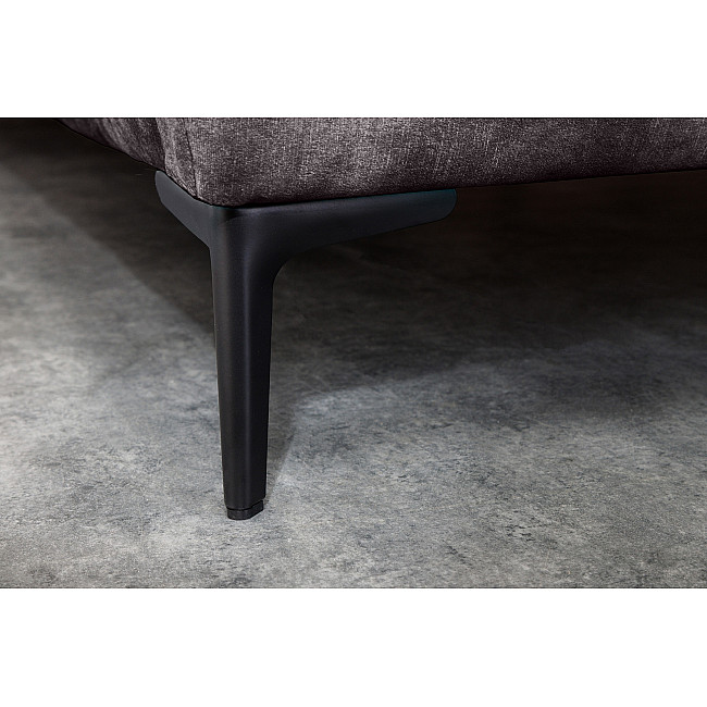 Posteľ 41670 180x200cm Boutique Zamat Tmavošedá