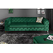 Sedacia súprava 39312 240cm Modern Barock - Zamat Smaragdovozelená