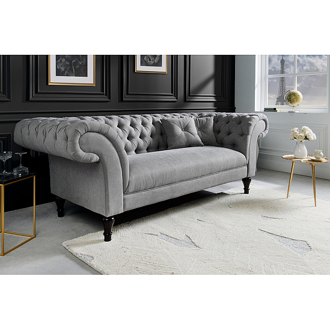 Sedacia súprava 40147 225cm Paris - Zamat Šedá