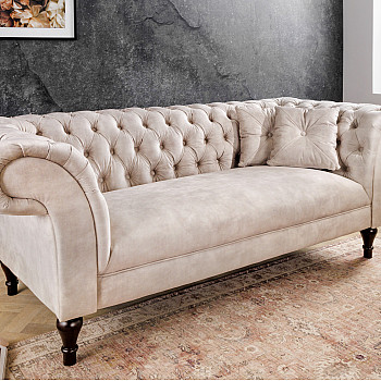 Sedacia súprava 42662 225cm Paris - Zamat Champagner