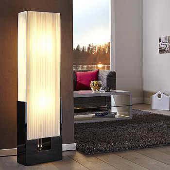 Stojaca lampa 11268 Biela/Čierna - PRODUKT JE SKLADOM U NÁS - 1Ks