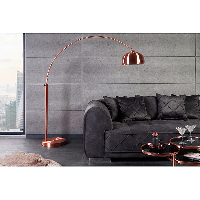 Stojaca lampa 21599 Oblúková Medená Stojaca lampa 21599 Oblúková Medená
