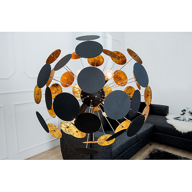 Stojaca lampa 36839 Čierna