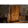 Stojaca lampa 40505 Paravent 180cm Prírodná Logan Drevo