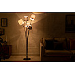 Stojaca lampa 40745 Levels 176cm Čierna, Šedá, Biela Stojaca lampa 40745 Levels 176cm Čierna, Šedá, Biela