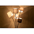 Stojaca lampa 40745 Levels 176cm Čierna, Šedá, Biela Stojaca lampa 40745 Levels 176cm Čierna, Šedá, Biela