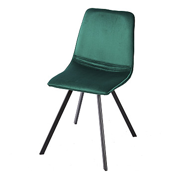 Stolička 39918 Zamat smaragdovozelená