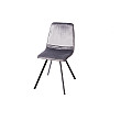 Stolička 39920 Zamat tmavošedá - PRODUKT JE SKLADOM U NÁS - 2KS