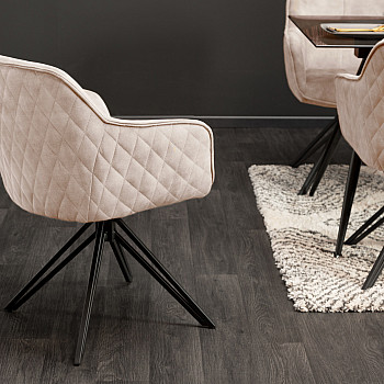 Stolička 40259 Zamat Champagner - otočná