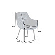 Stolička 41181 Milano Zamat Petrol