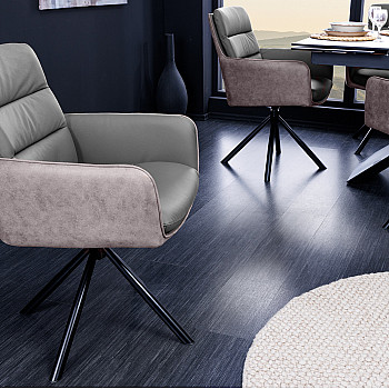 Stolička 43635 George Kožená Taupe