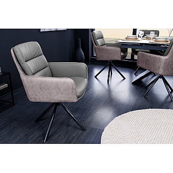 Stolička 43635 George Kožená Taupe