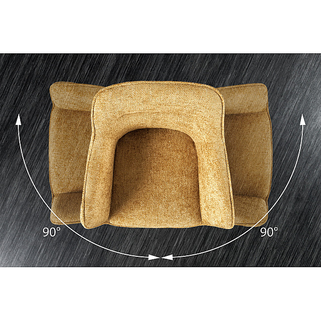 Stolička 44159 Verona látka Žltá