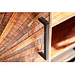 TV-skrinka 40527 145cm Wood Art Drevo Mango Hnedá