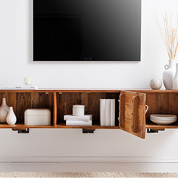 TV-skrinka 43238 Scorpion 160cm Drevo Mango