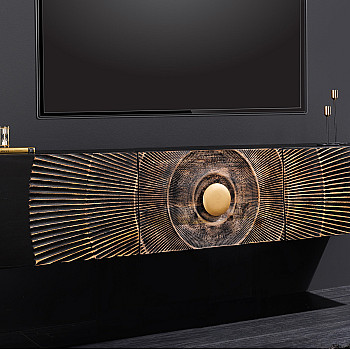 TV-skrinka 44250 Bailey 160cm Drevo Mango