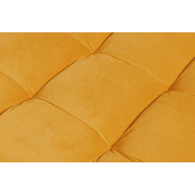 Taburetka 41302 Cozy Zamat Žltá