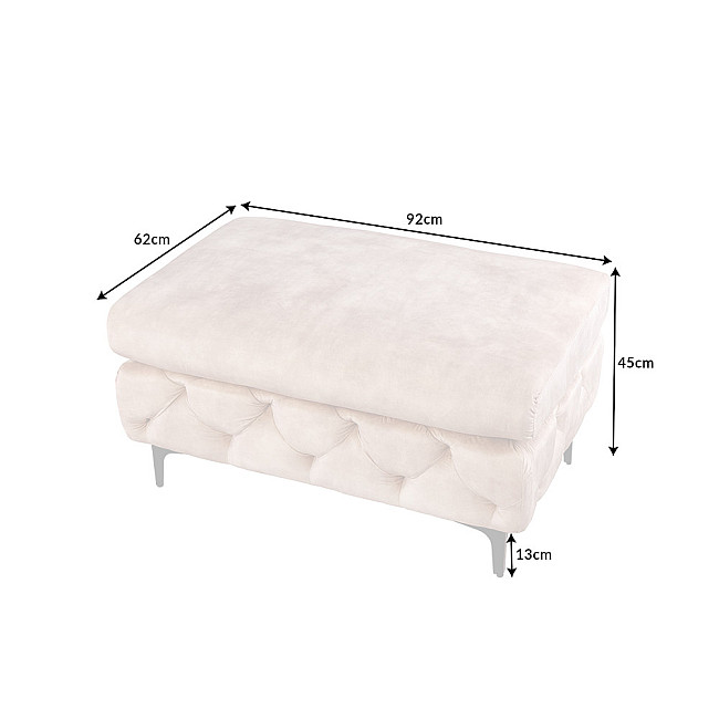 Taburetka 42642 Modern Barock Zamat Champagner