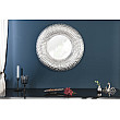 Zrkadlo 40395 Ø60cm Orient silver aluminium