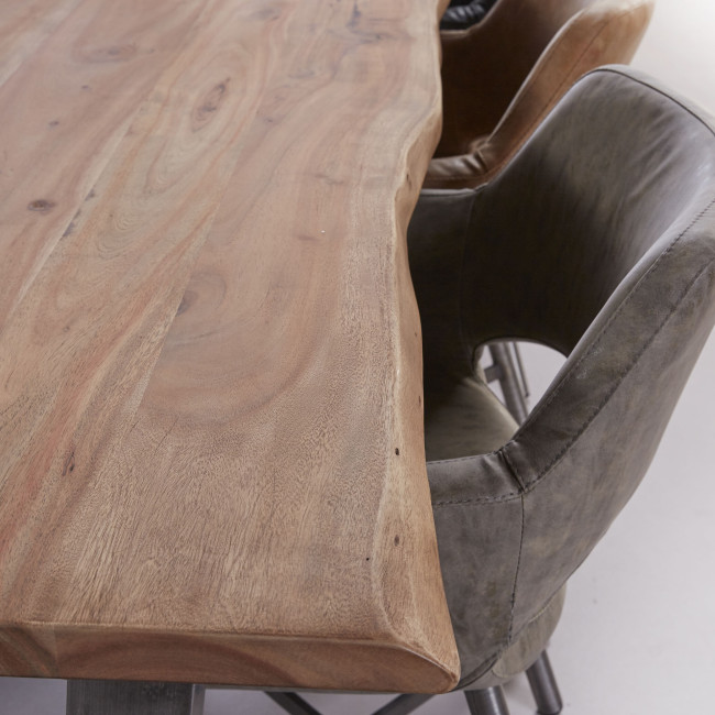Jedálenský stôl 20-22 200x100cm Solid Acacia natural Jedálenský stôl 20-22 200x100cm Solid Acacia natural