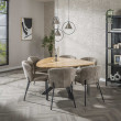 Jedálenský stôl 29-65 135x135cm Triangle Masív drevo Acacia Jedálenský stôl 29-65 135x135cm Triangle Masív drevo Acacia