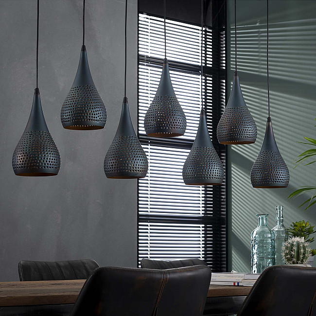 Luster 80-96 7 x Ø15cm industry cone