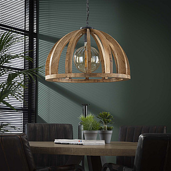 Luster 83-66 Wooden curved mango frame - PRODUKT JE SKLADOM U NÁS - 1Ks